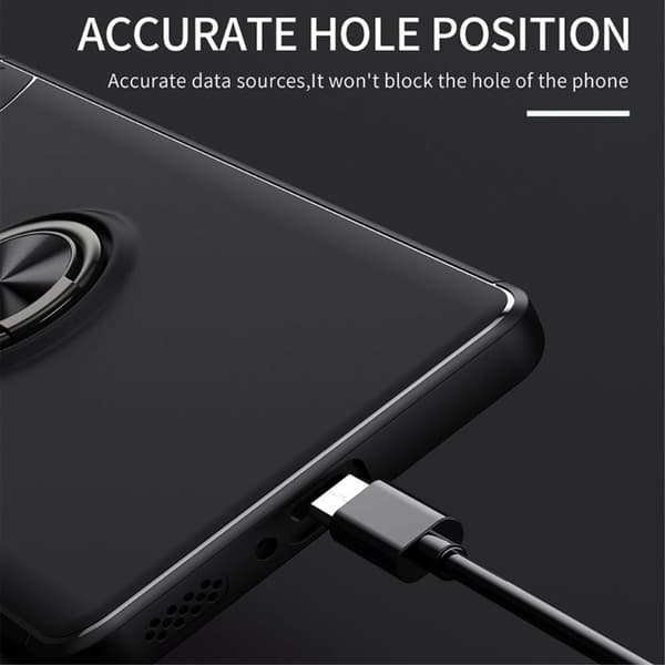 Fingerring Kickstand TPU Taske til Xiaomi 13 Pro Black