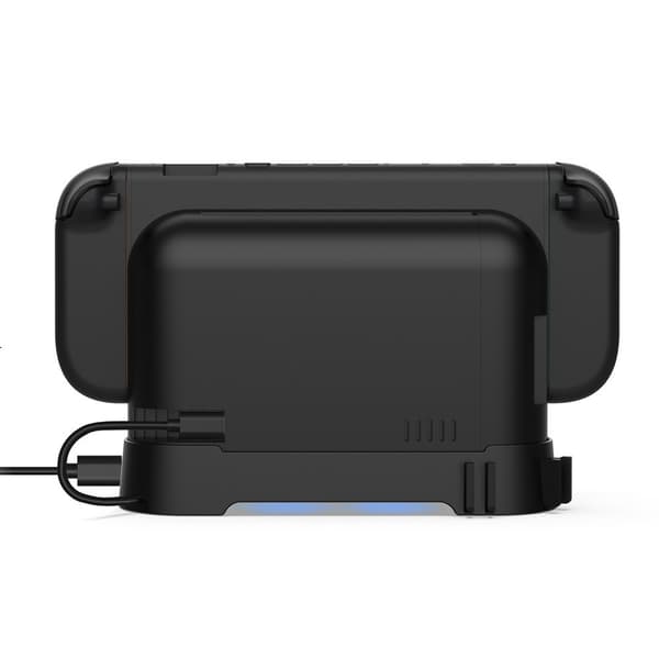 DOBE Kompatibel med Nintendo Switch 2 Varmeavledende Stativ Dobbel Vifte RGB Black