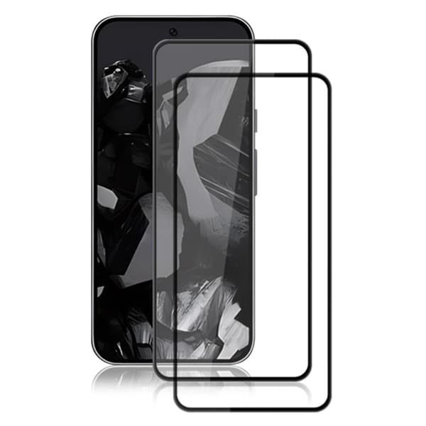 AMORUS For Pixel 9 / 9 Pro Skærmbeskytter Glas 2stk Transparent