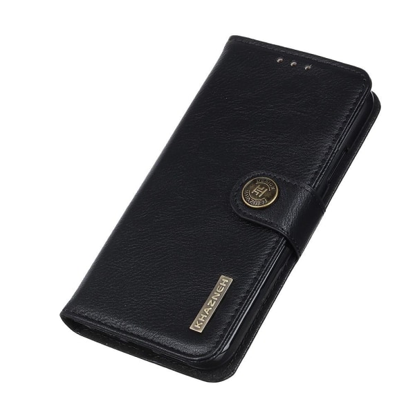 KHAZNEH Vintage tegnebog taske til Nokia G21/G11 - Sort Black