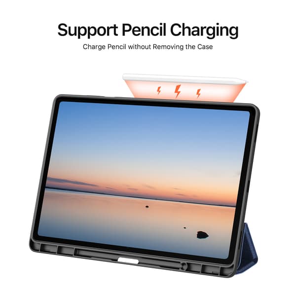 DUX DUCIS Surfplattefodral med stöd till Samsung Galaxy Tab S12+ Blå
