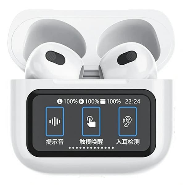 WIWU Tokanals Bluetooth-hodetelefoner In-Ear Detection Berøringskontroll Hodetelefoner White