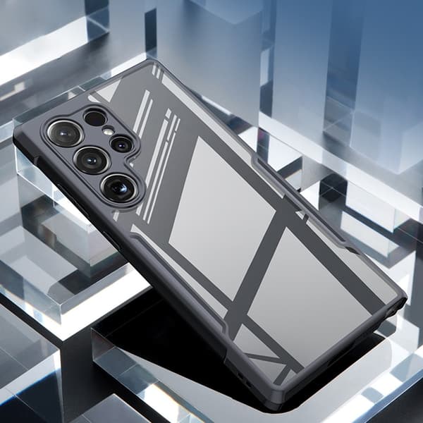 XUNDD TPU Hybrid Deksel til Samsung Galaxy S24 Ultra Black