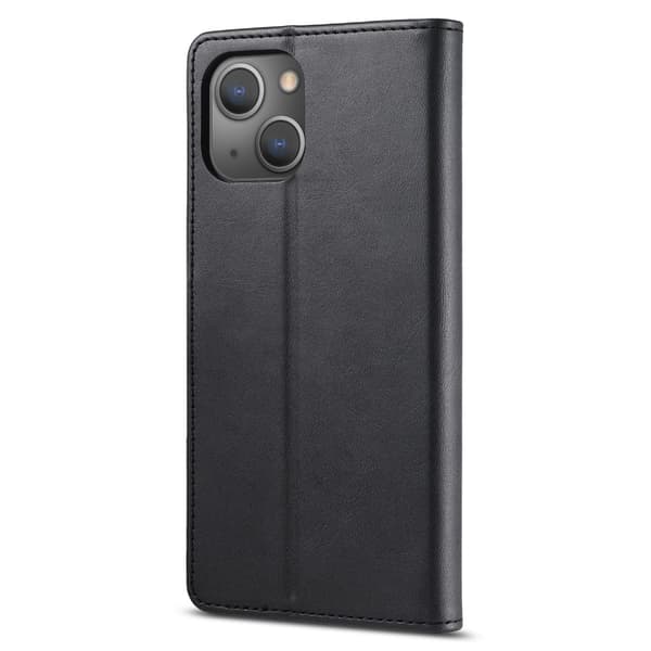 LC.IMEEKE Lommebok - deksel til iPhone 15 - Svart Black