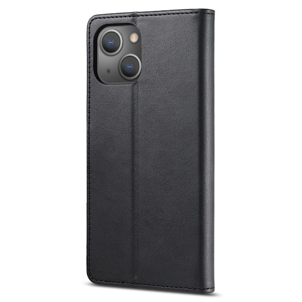 LC.IMEEKE Wallet Stand Etui til iPhone 15 Black