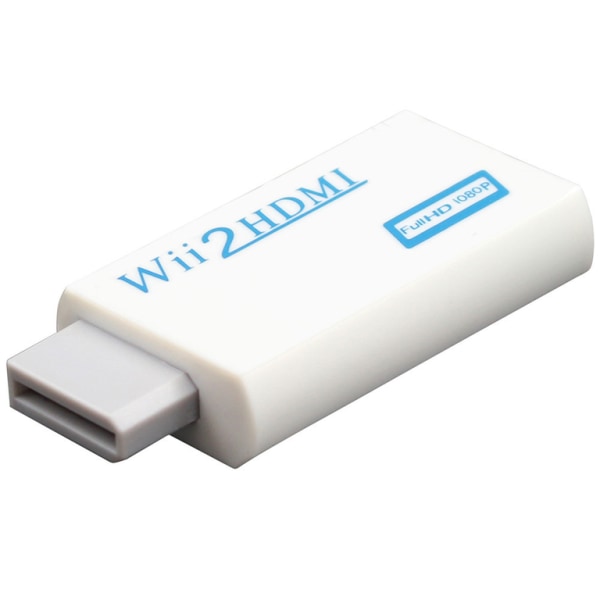 Wii till Hdmi adapter, HDMI-adapter till Nintendo Wii Vit