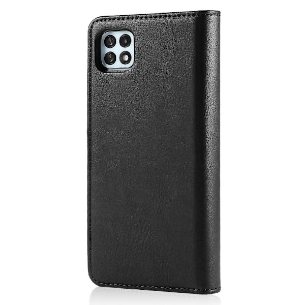Samsung Galaxy A22 5G DG.MING Samsung Split Lommebok-deksel i Lær Black