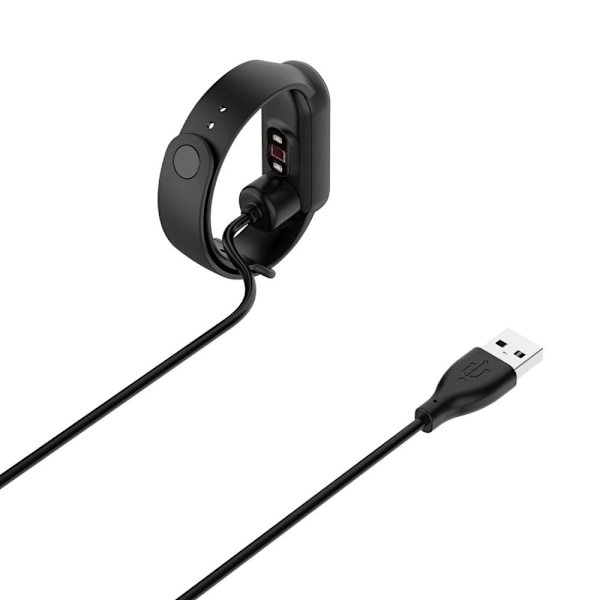 Xiaomi Mi Band 7/6/5 latauskaapeli - musta Black