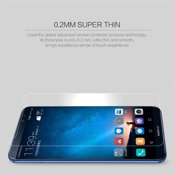 Huawei Mate 10 Lite Härdat glas 0,33mm Nillkin Transparent