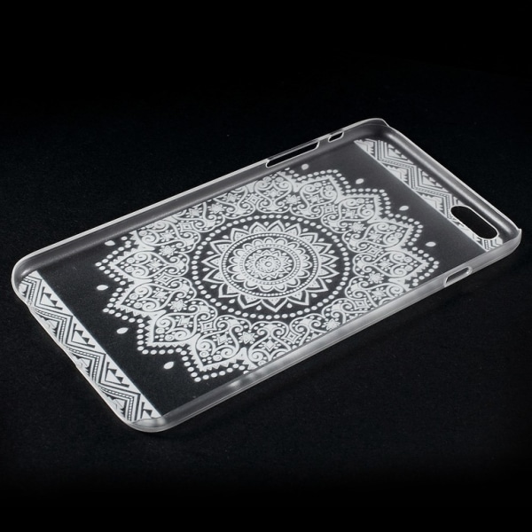 iPhone 6 Plus Cover Mandala mønster Transparent