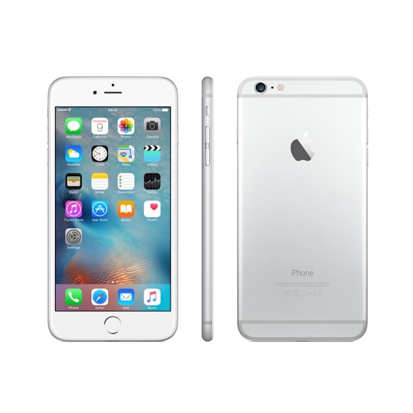 3stk skjermbeskyttere til Iphone 6 Plus 5.5 «+ rengjøringsklut Transparent
