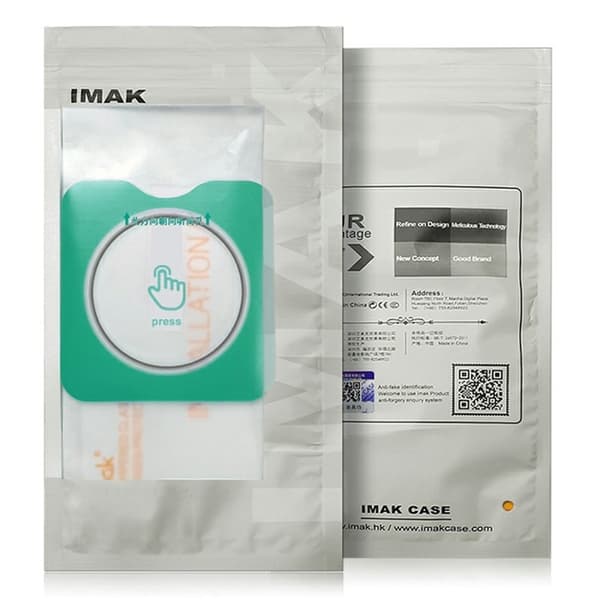 IMAK För Honor Magic7 Pro 5G kamera linsskydd härdat glas linsfilm Svart