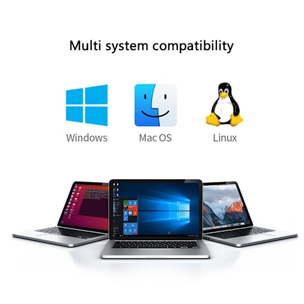 USB + USB-C Hub Adapter Konverter USB 3.0 + 3xUSB 2.0 + PD 100W Black
