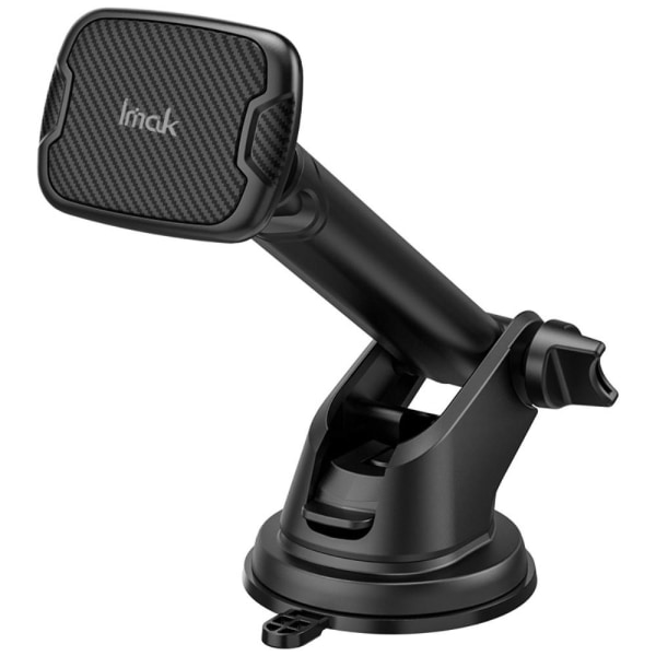 IMAK Telescopic Magnetic Car Holder Suction Cup Bracket Black