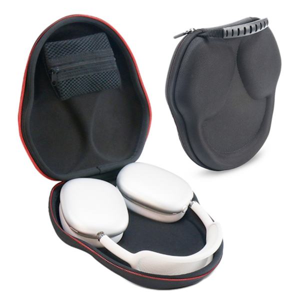 Til AirPods Max stødsikker vandtæt headset-opbevaringsetui Black