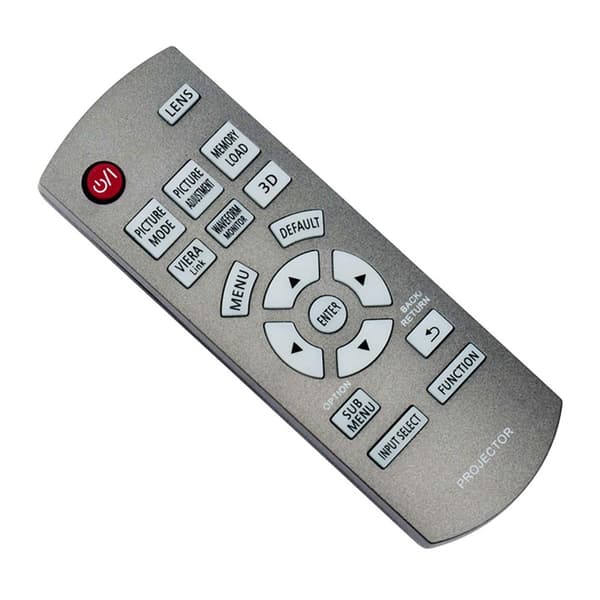 Ersättning Fjärrkontroll N2QAYB000680 för Panasonic Projektor grå