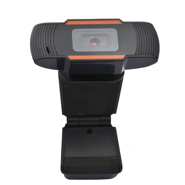 12MP pixlar HD 360 Webcam USB PC Laptop Kamera Svart Svart