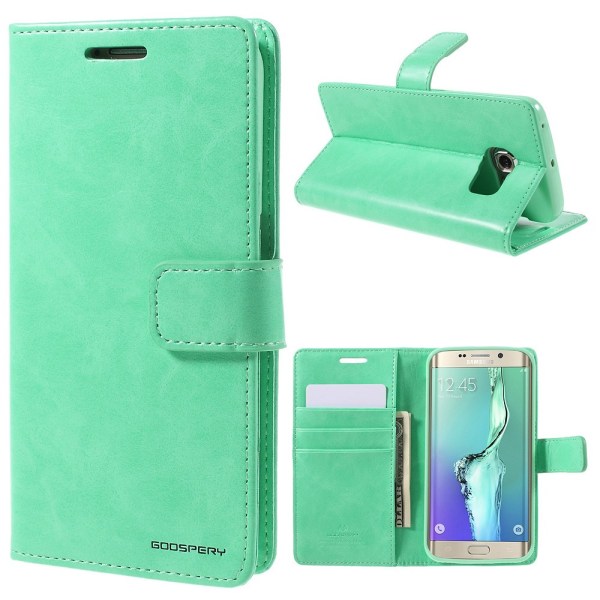 Mercury Goospery Blue Moon til Samsung Galaxy S6 Edge MINT Green