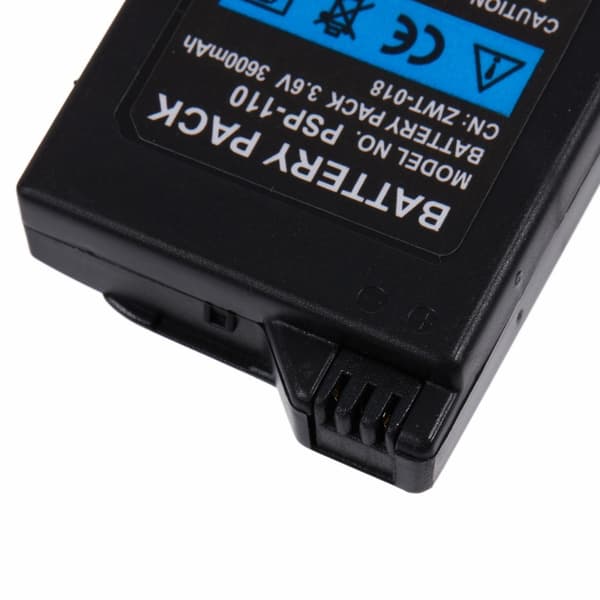 Batteri for Sony PSP-1000 3.6V 3600mAh Black