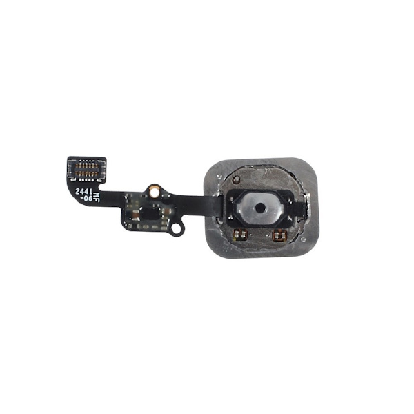 iPhone 6 Home Button FlexKabel OEM - Svart Svart