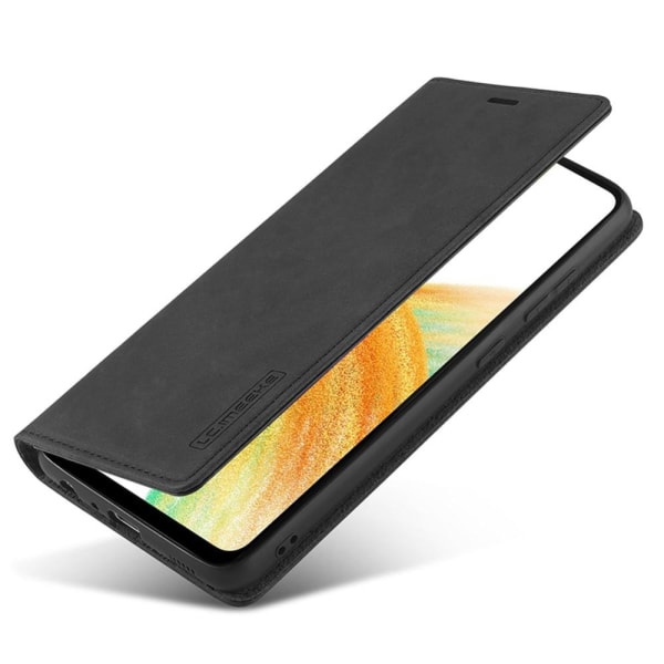 LC.IMEEKE Wallet Case for Samsung Galaxy A33 5G - Black Black