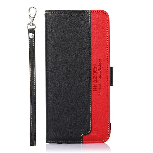 KHAZNEH telefoncover til Sony Xperia 10 III - rød/sort Black
