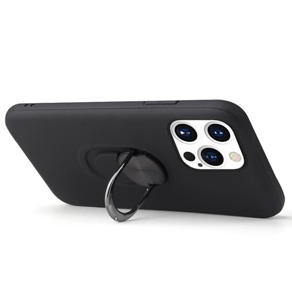 iPhone 13 Pro Max Hybrid Deksel Med Fingerring - Blå Blue