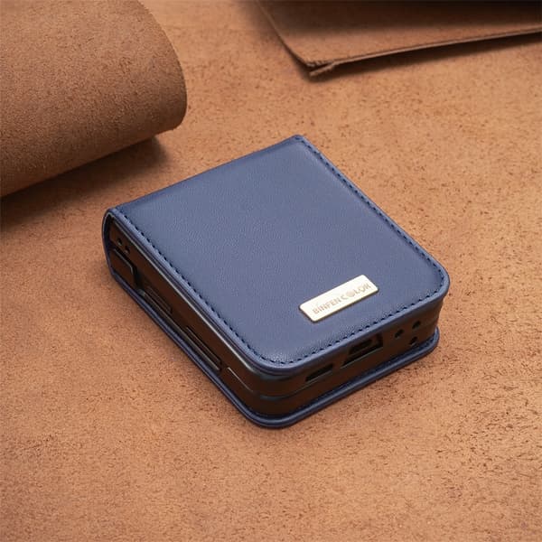 BINFEN COLOR Stødsikkert telefoncover til Samsung Galaxy Z Flip8 Blue