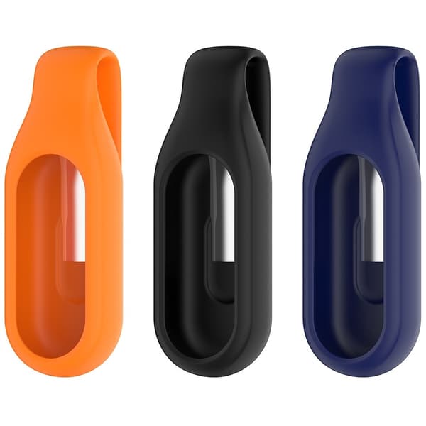 Xiaomi Smart Band 10/9/8 -koteloon, älykellolle, silikonisuojus, pidike - Musta Black