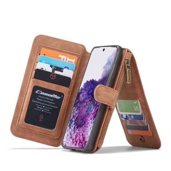 Samsung Galaxy S20 Plus CASEME 2-in-1 Detachable - Brown Brown