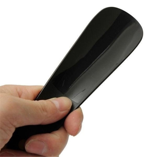 3 stk Skohorn Lille plast 16x4.5cm - Sort Black