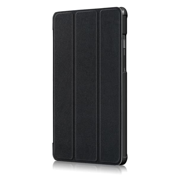 Tri - fold Stand Kansi - Lenovo Tab E8 - Musta Black