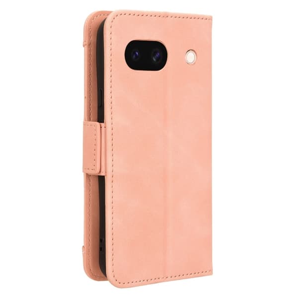 Google Pixel 8a Useita korttipaikkoja Puhelimen Lompakkokotelo Pink