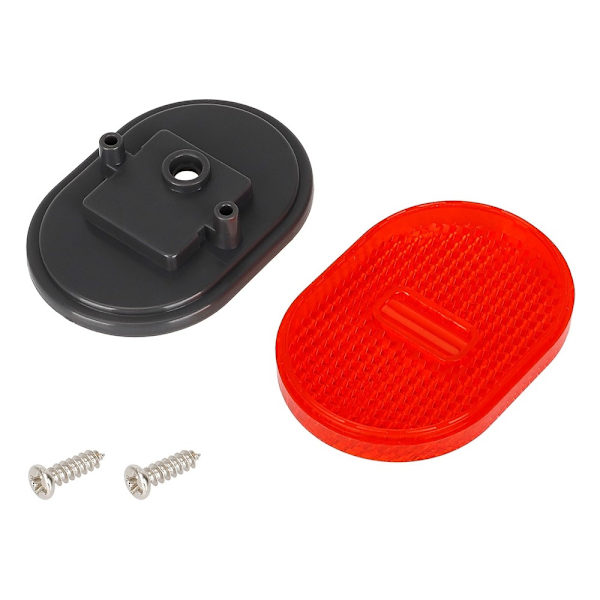 Til Scooter Xiaomi 4 Pro 4 Lite Plastic Lampeskærm Baglygtedæksel Red