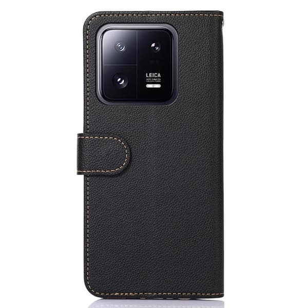 KHAZNEH Telefondæksel til Xiaomi 13 Pro 5G - Sort/Rød Black