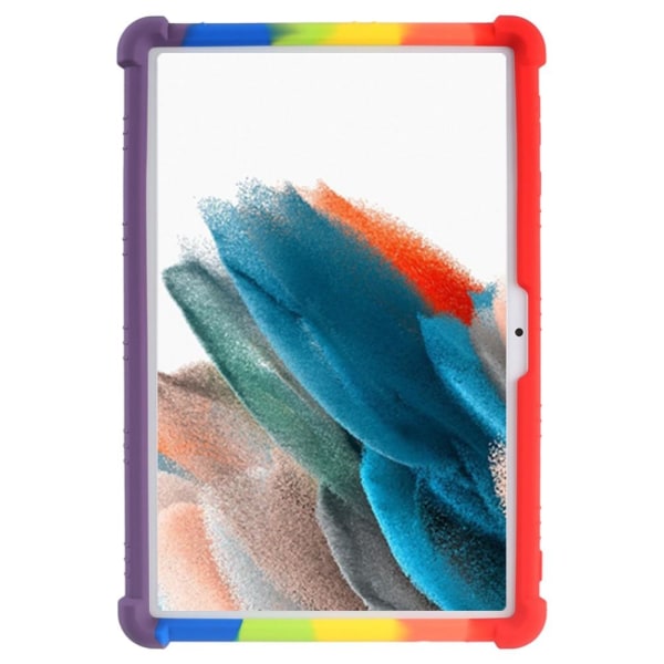 Samsung Galaxy Tab A8 10.5 2021 mjukt silikon skyddande fodral multifärg