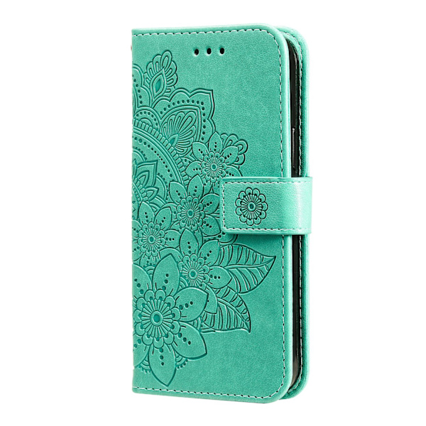 För Xiaomi Redmi 15C Stativfodral Mandala Plånboksfodral Grön