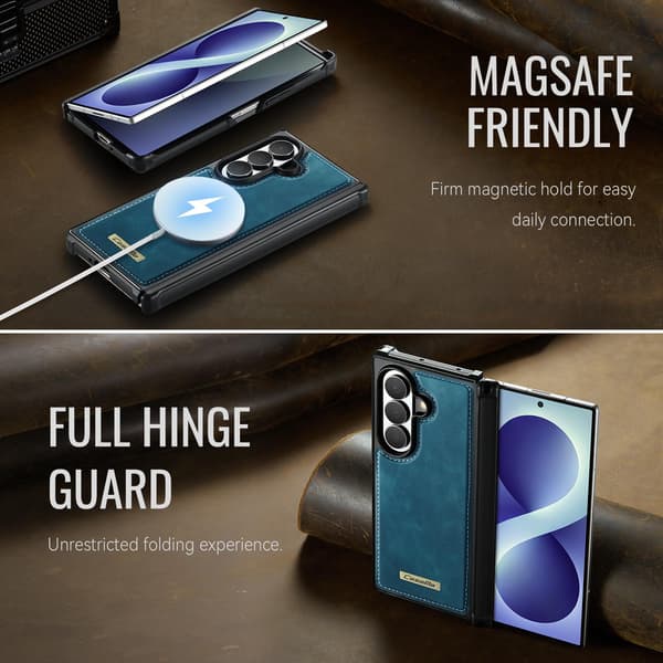 CASEME Magnetisk telefondeksel til Samsung Galaxy Z Fold8 Ultra Green