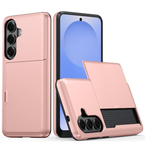Samsung Galaxy A57 5G puhelinkotelo korttipaikalla Pink