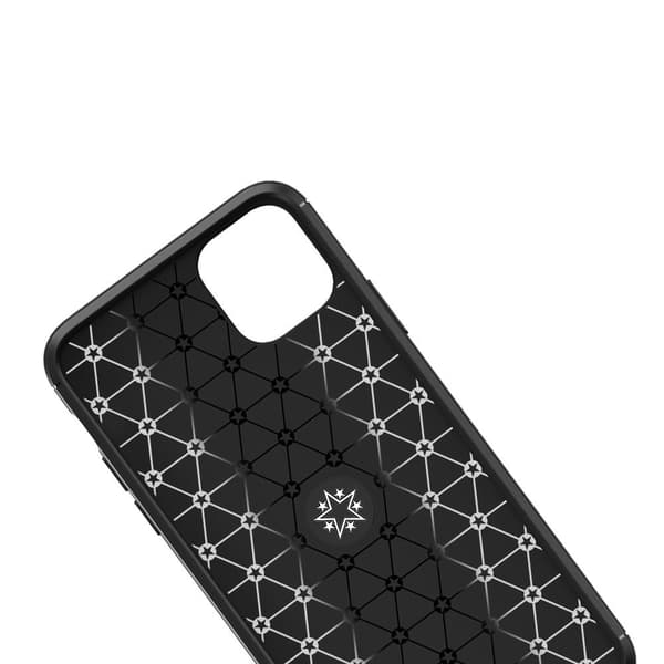 iPhone 11 Finger Ring Stativ (Innebygd metallplate) Etui Black