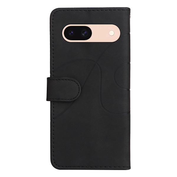 Til Google Pixel 8a KT-serie-1 dobbeltfarve Black