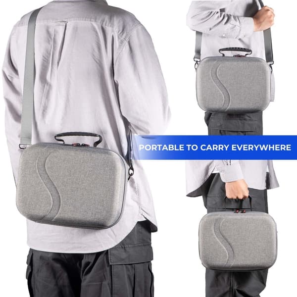 Til Meta Quest 3 VR Hardshell Bæretaske Beskyttende Taske Opbevaring Grey