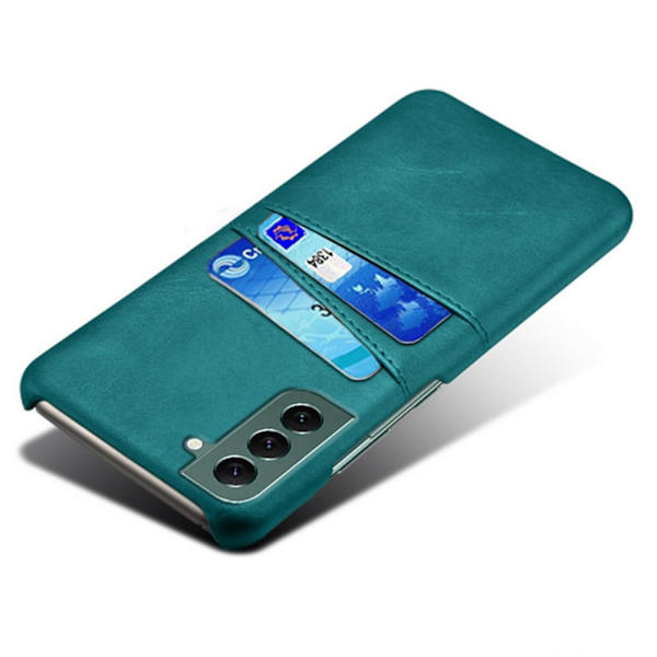 Samsung Galaxy S24 KSQ Pu-nahkapäällysteinen kuori kova kotelo Green