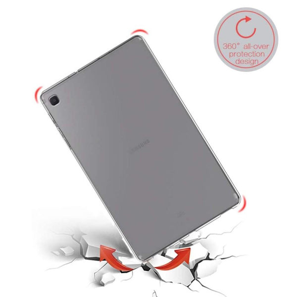 Samsung Galaxy Tab S6 Lite TPU Skal - Frostat Transparent Transparent