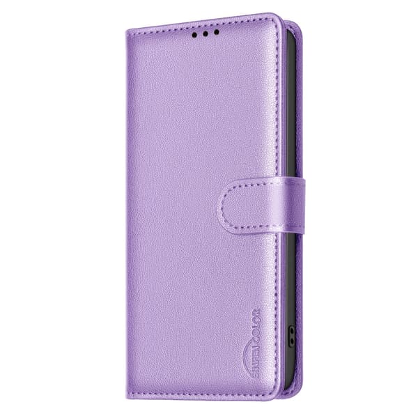 BINFEN COLOR Lommebokdeksel til Google Pixel 11 Pro XL Purple