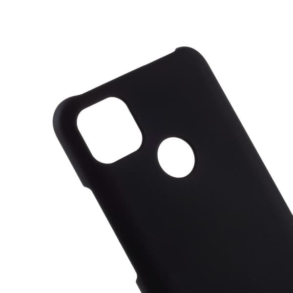 Xiaomi Redmi 9C Gummiert Cover - Sort Black