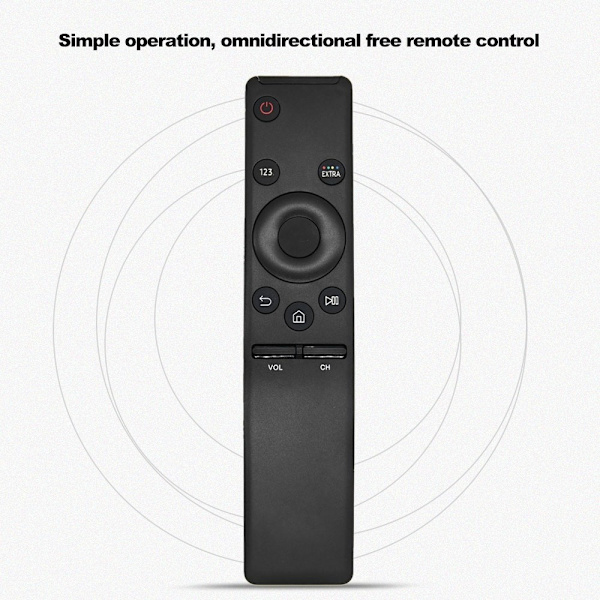 Television kaukosäädin Korvaa BN59-01259B Samsung Smart TV:hen Black