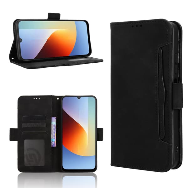 Lommebokdeksel til Xiaomi Redmi A7 Pro 4G / Redmi A7 Pro 5G Black
