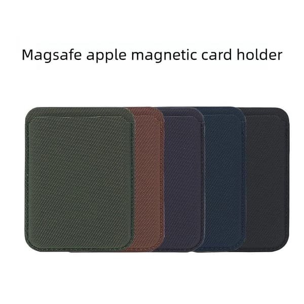 Ultratynn magnetisk kortholder for iPhone 17 og nyere Black