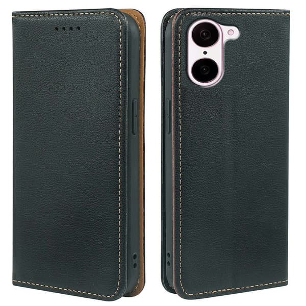 Til OnePlus Nord CE5 5G Etui Pungcover med Stærk Magnetlukning - Sort Black